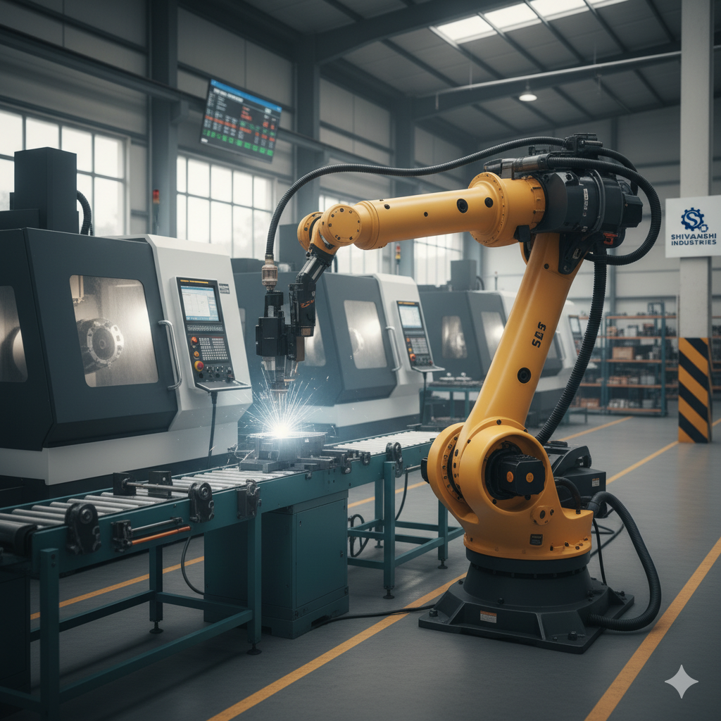 State-of-the-art machinery at Shivanshi Industries facility